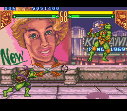 Teenage Mutant Ninja Turtles - Tournament Fighters Screenthot 2